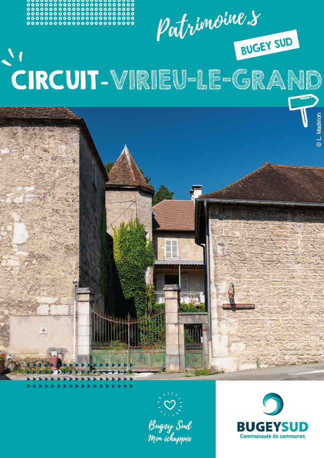 image : couverture de la brochure circuit patrimoine à Virieu le Grand